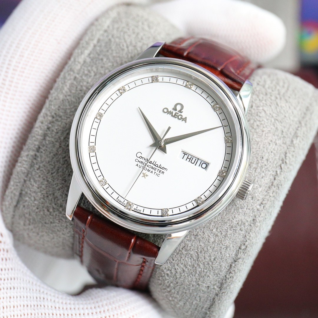 TOP OMEGA Omega Men's Automatic Mechanical Movement Watch - 40mm