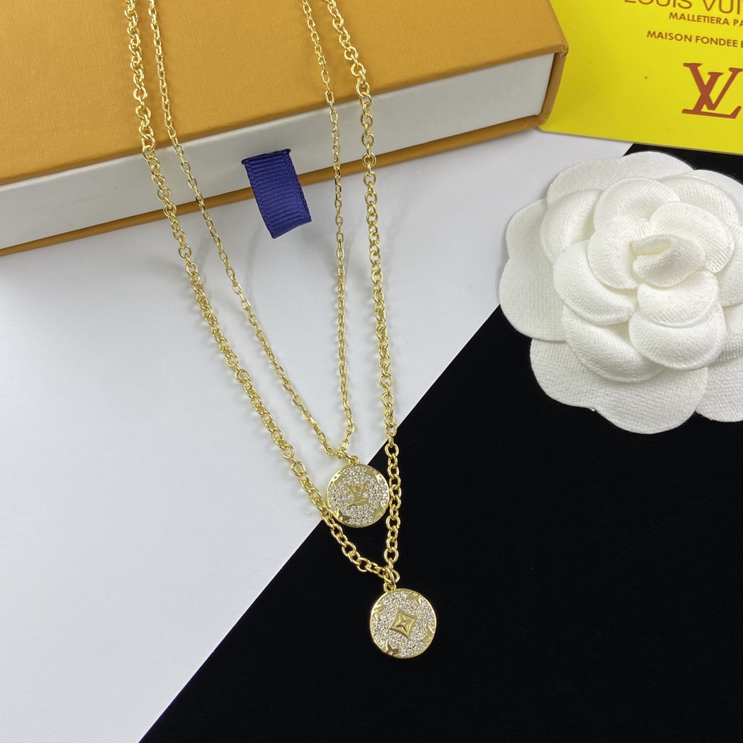 TOP Louis Vuitton LV Idylle Blossom Layering Necklace