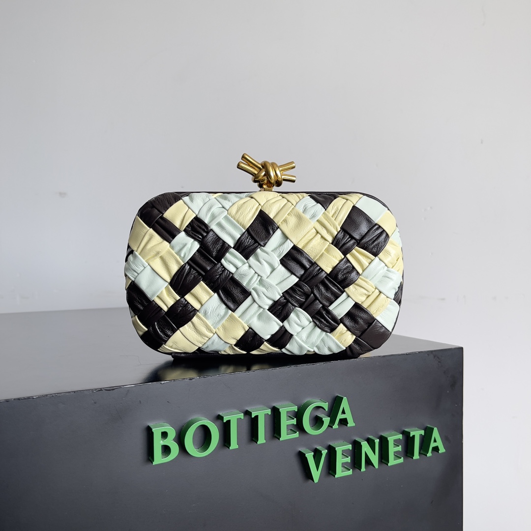 TOP Bottega Veneta BV BV Knot Weave Evening Bag - Three Colors