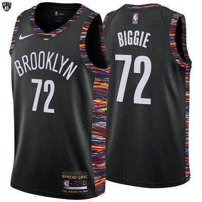 Biggie Brooklyn Nets City Edition Jersey