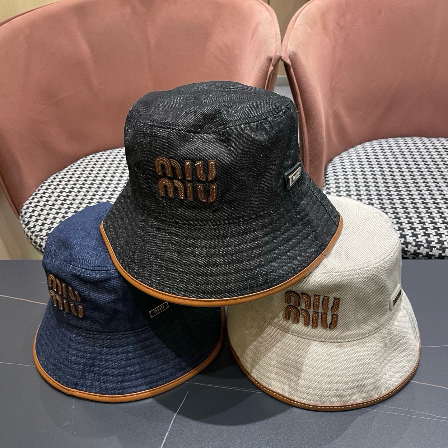 TOP Miu Miu Fisherman Hat - 3 Colors