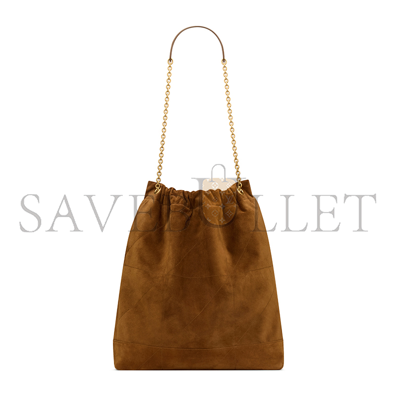 YSL JAMIE LARGE POCHON IN SUEDE 8283501U8P72916 (34*41*5cm)