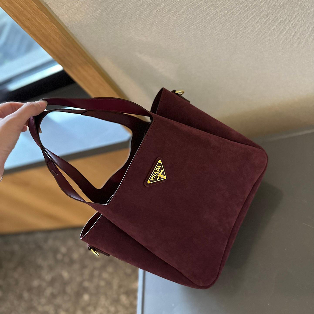 Prada Suede Mni Tote Ld44(Replica)