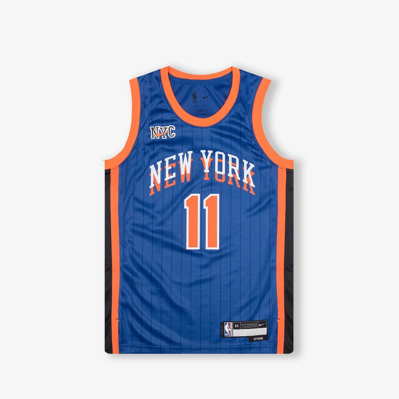 Jalen Brunson New York Knicks 2024 City Edition Swingman Jersey - Navy