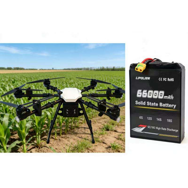 6S 22.2V 30000mAh high-capacity solid-state lithium battery pack FPV - lipowbattery