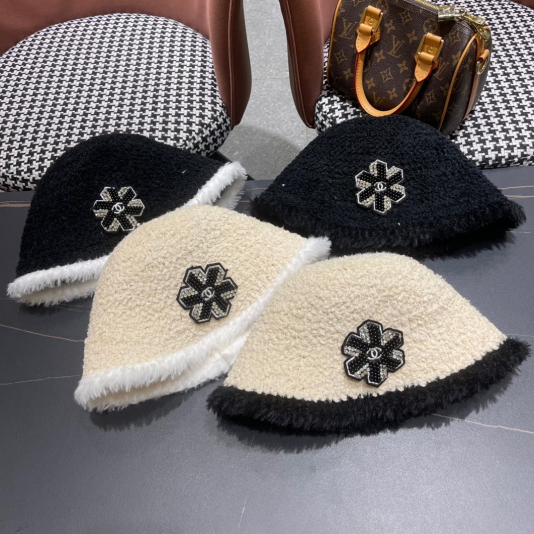 TOP CHANEL Cashmere Hat - 4 Color