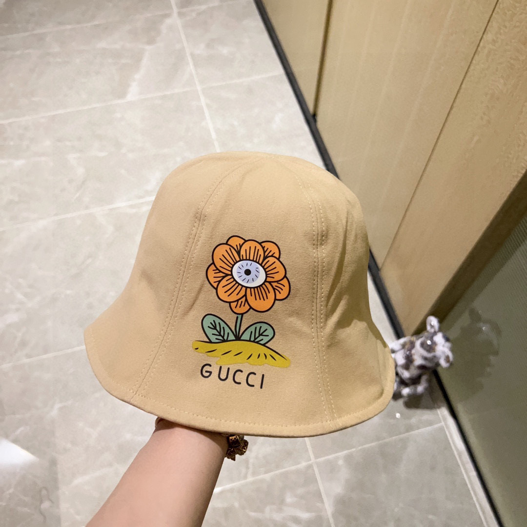 TOP GUCCI Waterproof Fisherman's Hat - 3 Colors