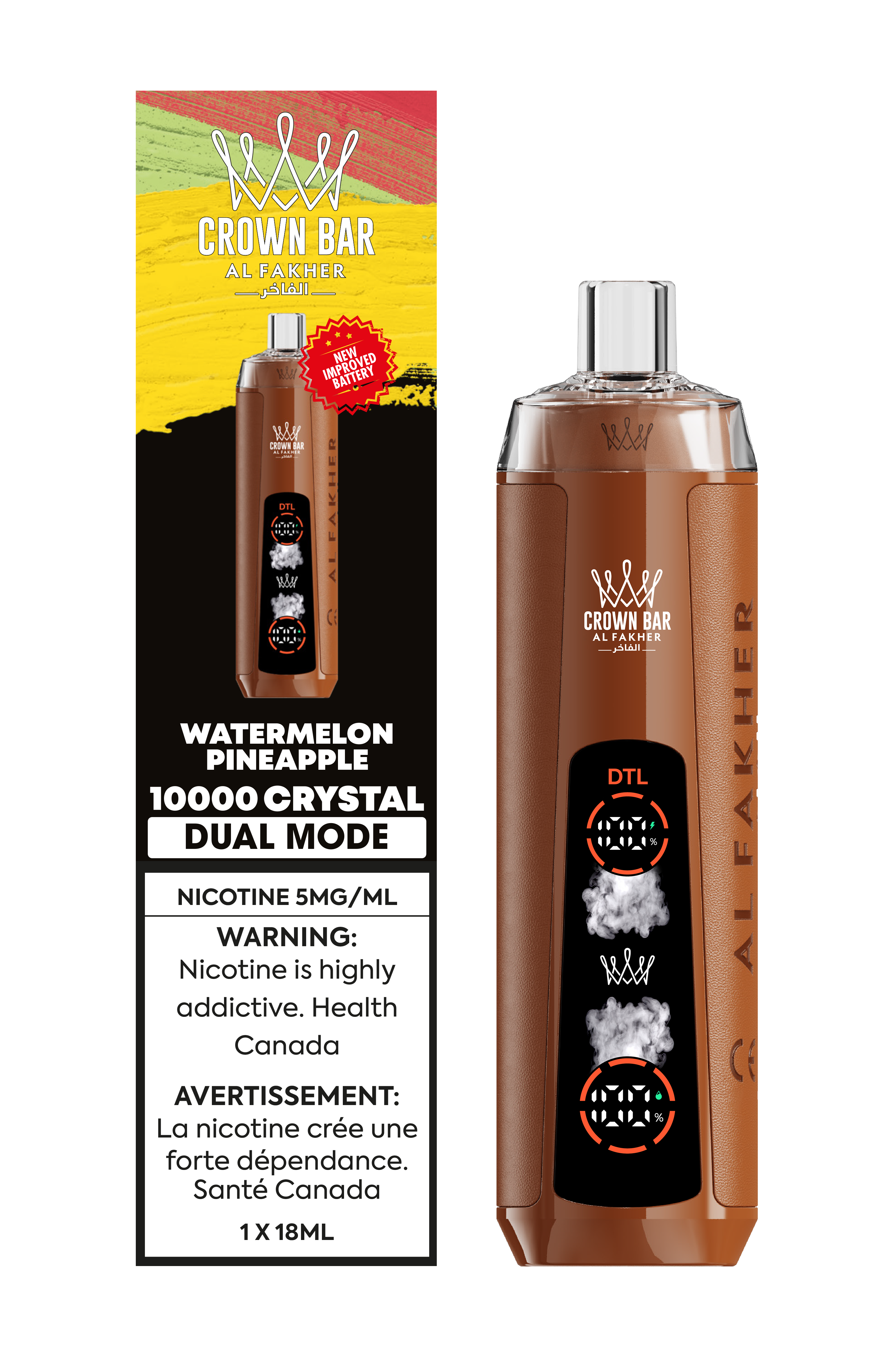 AL FAKHER 10000 CRYSTAL DUAL MODE
