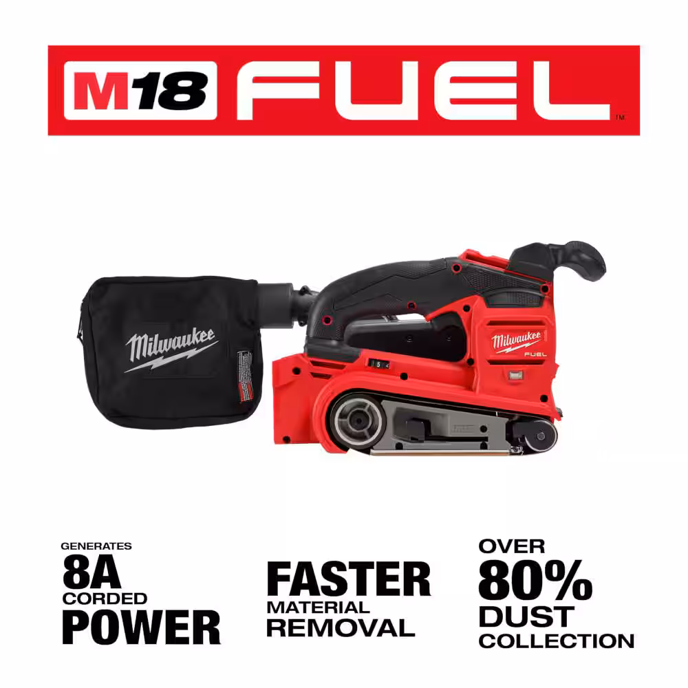 M18 FUEL 18-Volt Lithium-Ion Cordless Belt Sander (Tool-Only)