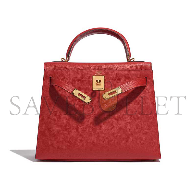 HERMES KELLY 28 EPSOM GOLD HARDWARE 302513 (28*22*10cm)