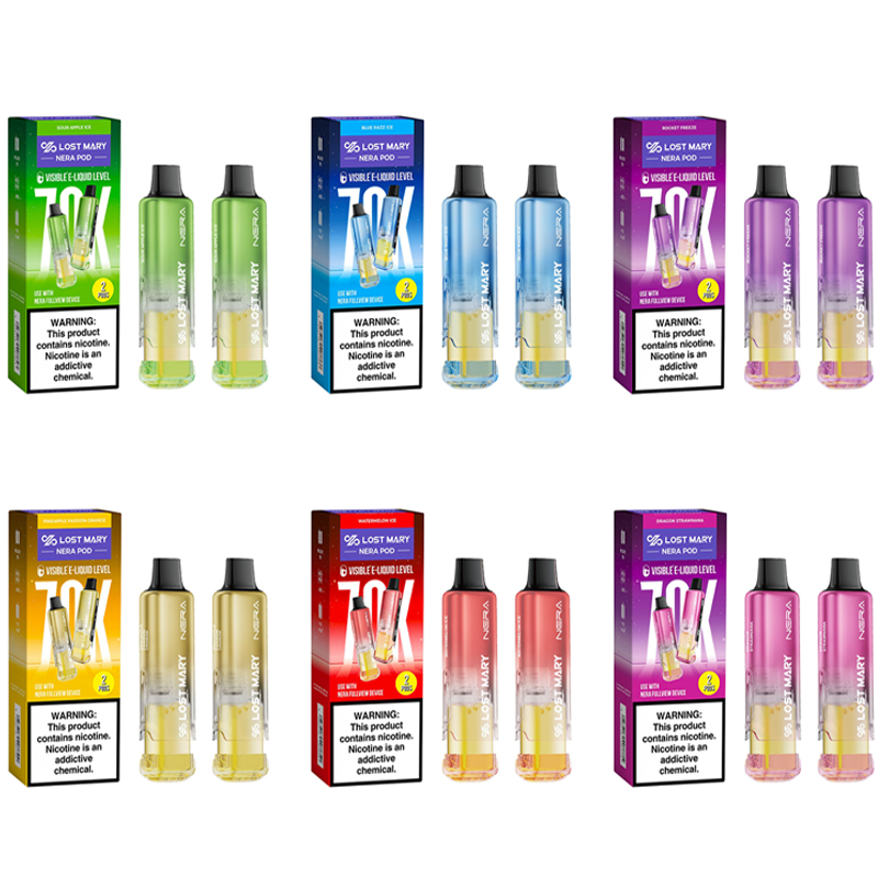 Lost Mary Nera Fullview 70K Disposable Pod (Requires Kit for Use)