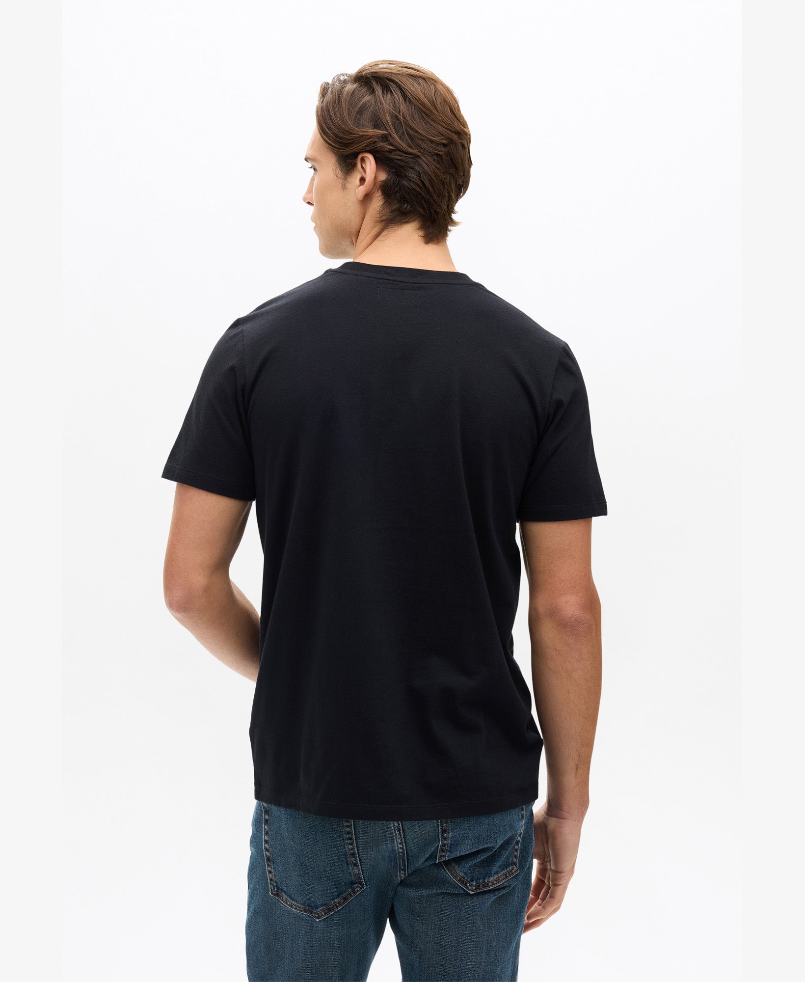 Copper Label Chest Tee | Black