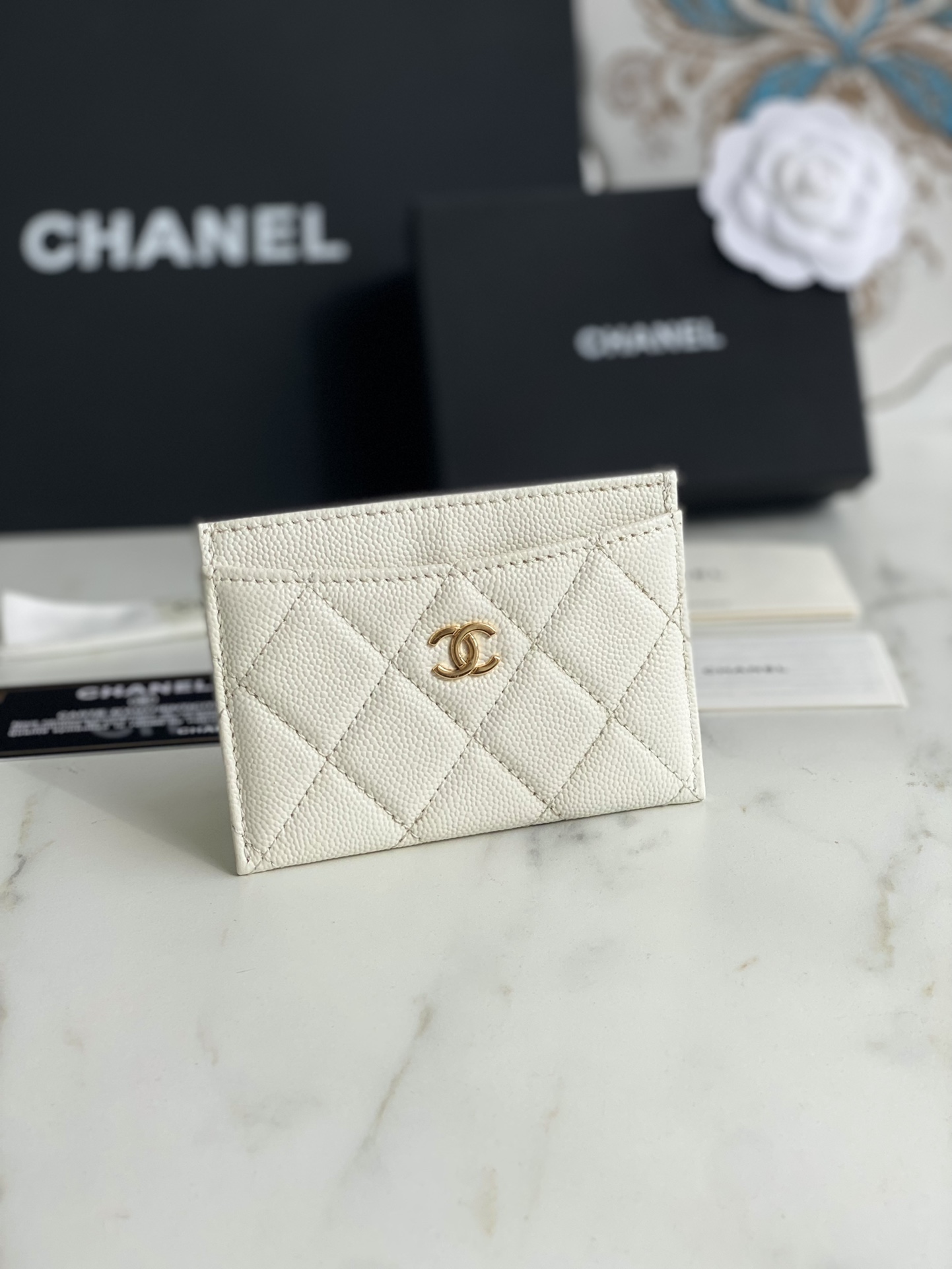 TOP CHANEL Cardholder - GHW - 10 Color