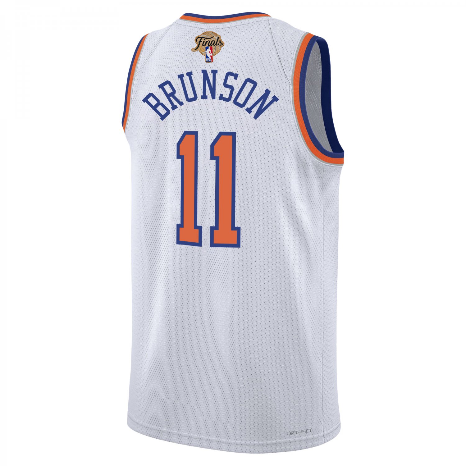Jalen Brunson New York Knicks 2026 Finals Jersey - White