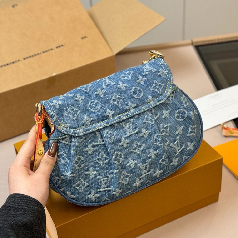 Louis Vuitton LV Sunset Denim Handbag(Replica)