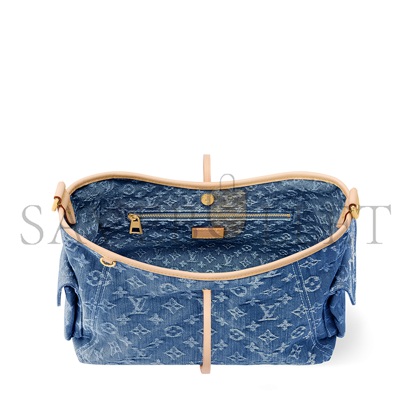 LOUIS VUITTON DENIM CARRYALL CARGO PM M28287 (33.5*23*15cm)