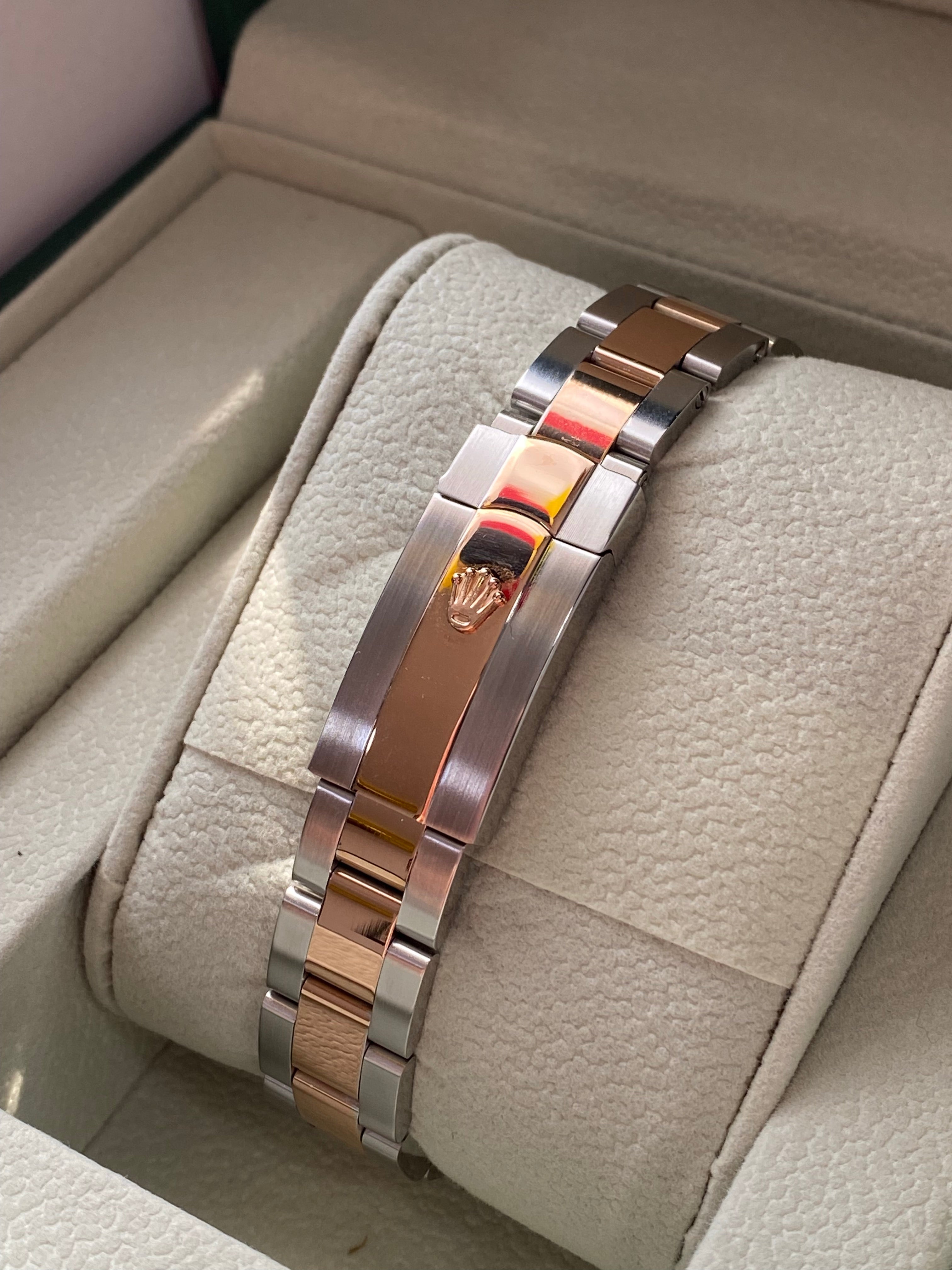 TOP ROLEX Women Datejust 36mm Everose Rolesor