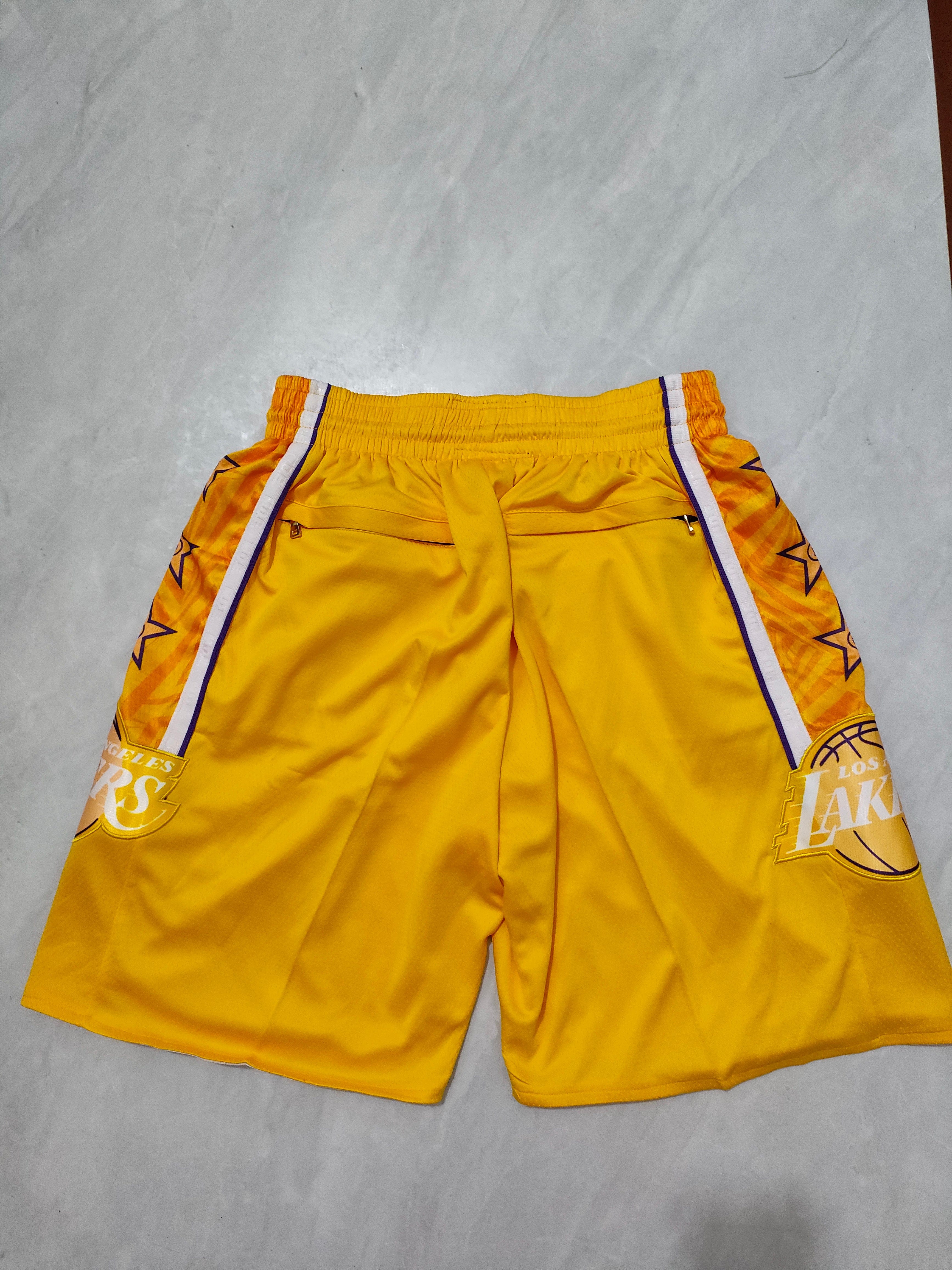 Los Angeles Lakers Yellow City Edition Pocket Pants