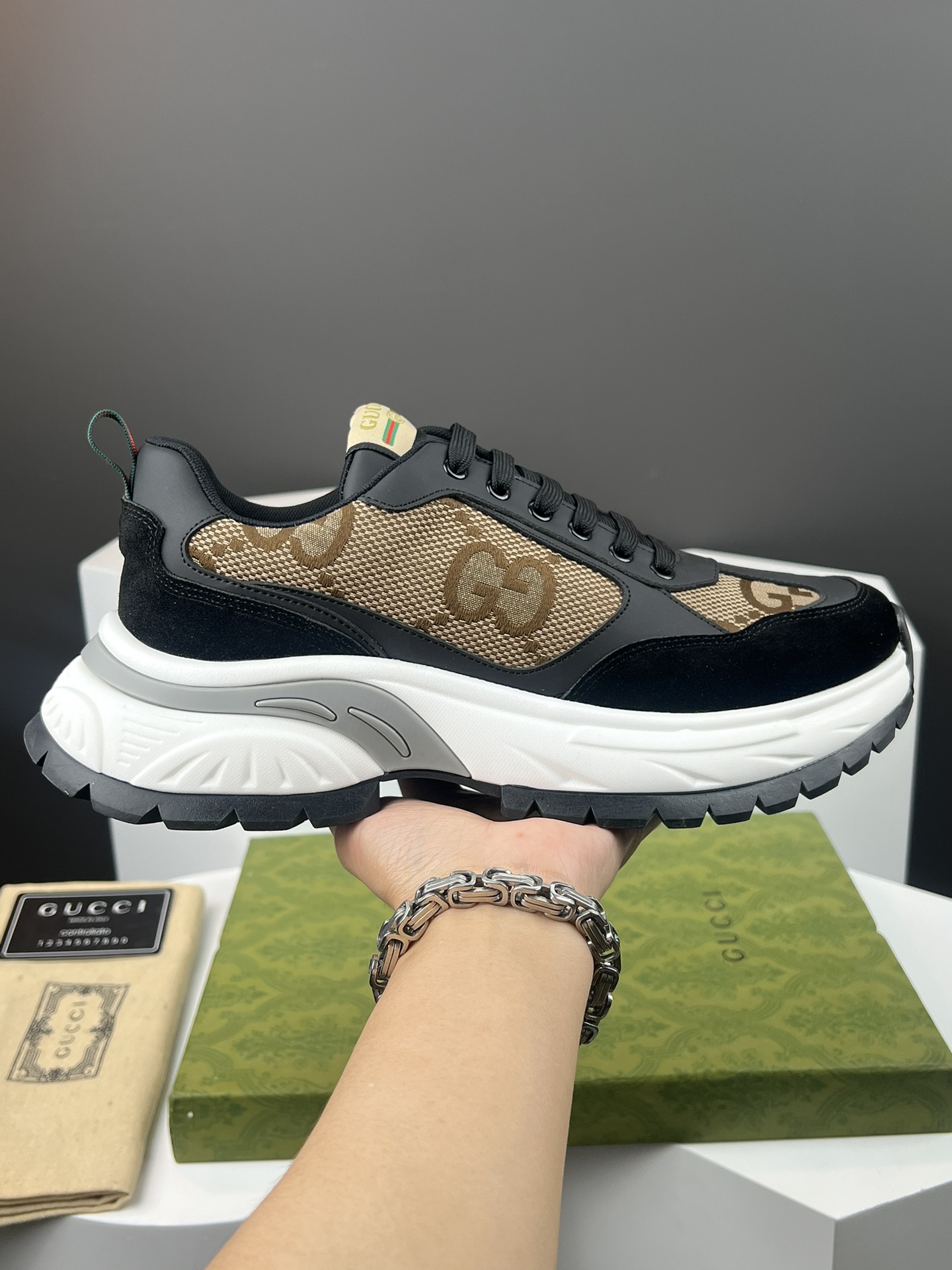 TOP GUCCI  Men's SNEAKER-3 Colors