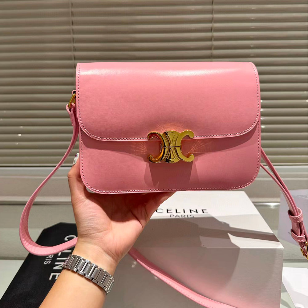CELINE Triomphe Shoulder Bag Small&Medium(Replica)