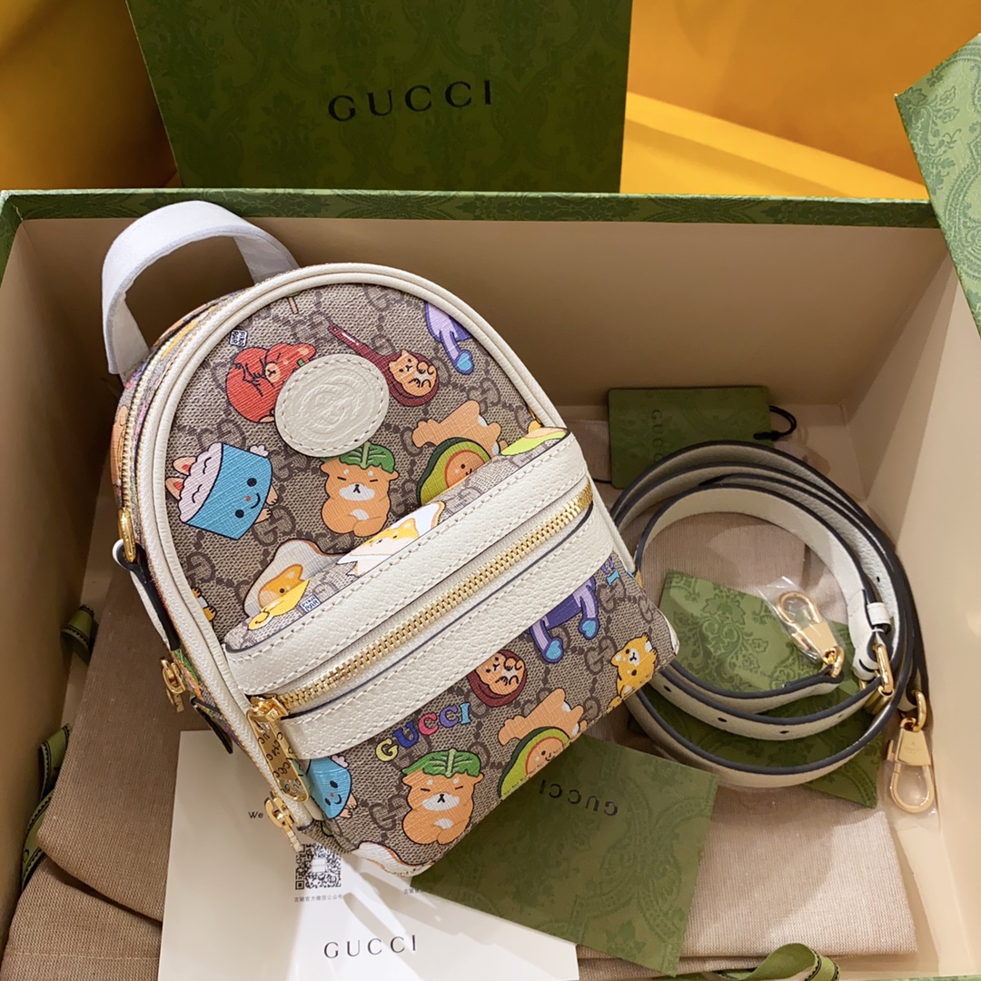 TOP GUCCI 𝗸𝗮𝘄𝗮𝗶𝗶 Bags 15cm (W) x 19cm (H) x 8cm (D)