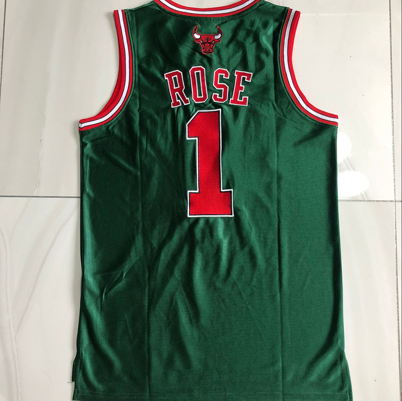 Derrick Rose Chicago Bulls Green 1 MN