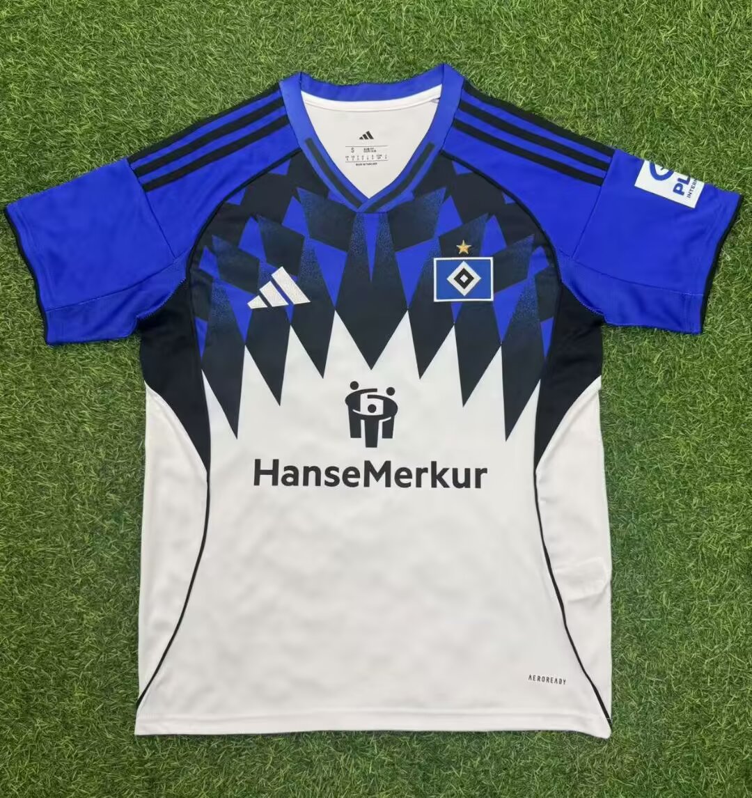 2025/2026 Hamburger SV Home Football Jersey 1:1 Thai Quality