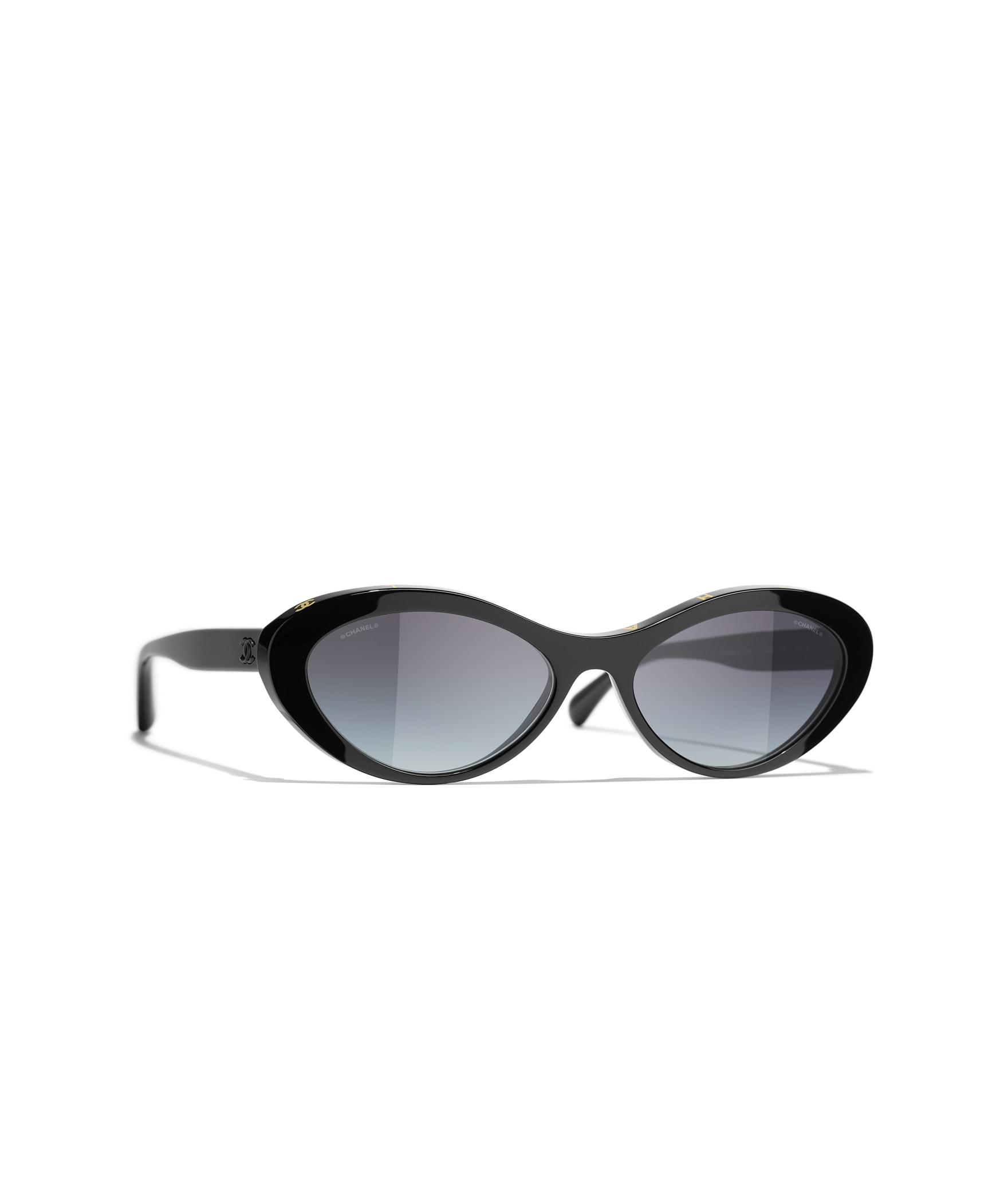 CHANEL Oval Sunglasses A71341X08101S