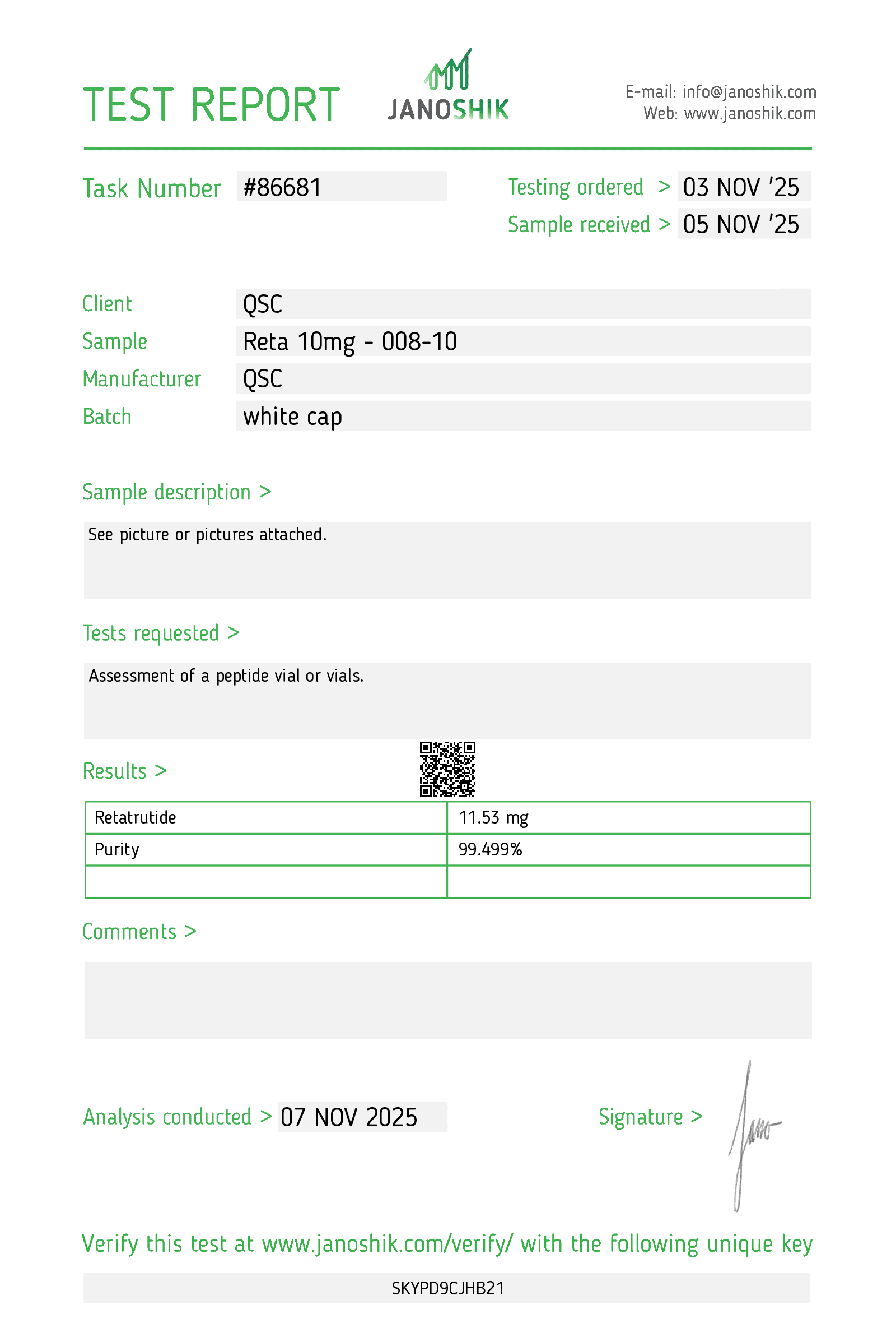 Retatrutide 100mg*10vials