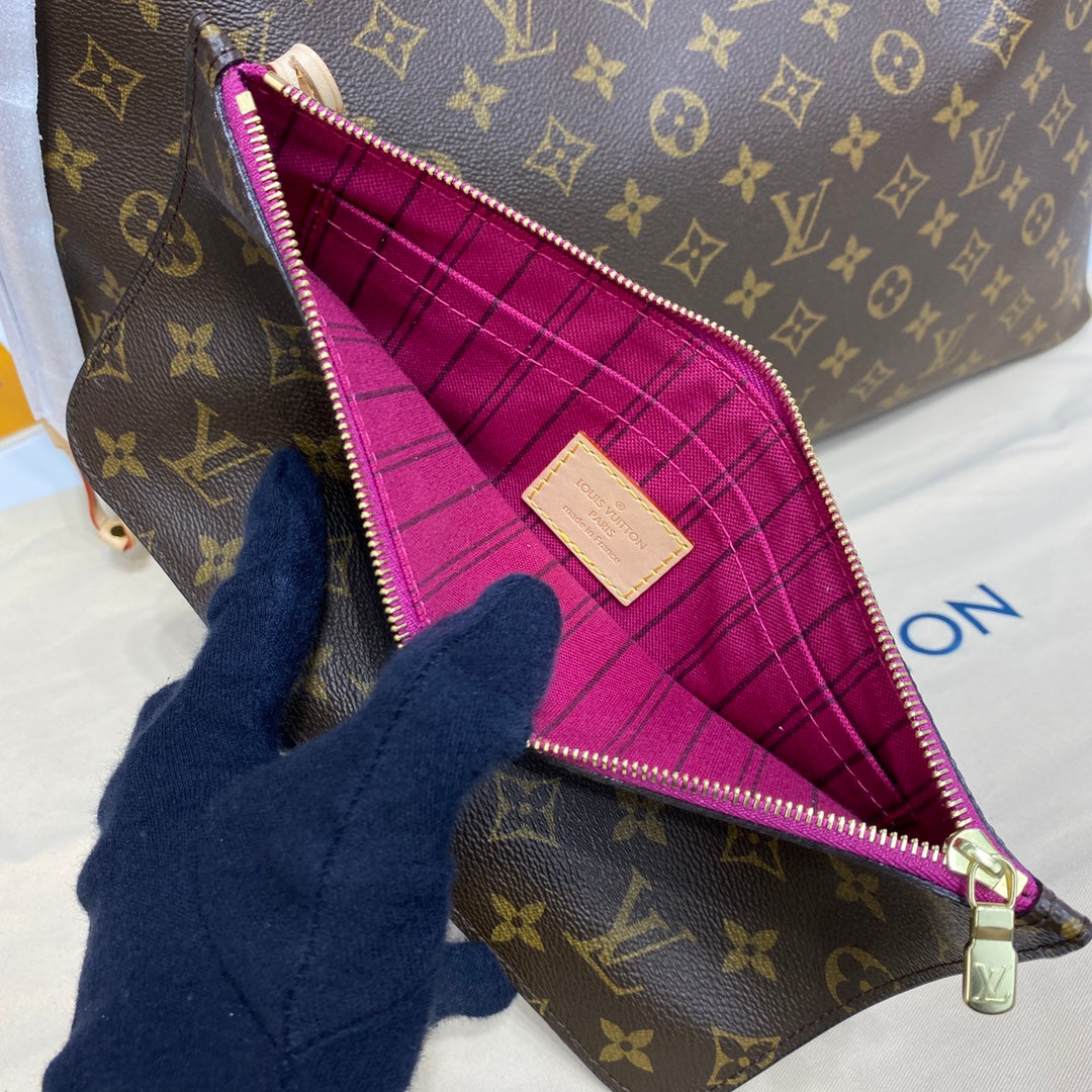 TOP Louis Vuitton LV Nevefull Bag 32x17x28cm - Monogram