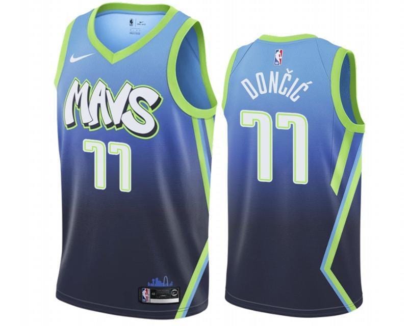 Luka Doncic Dallas Mavericks City Edition Jersey