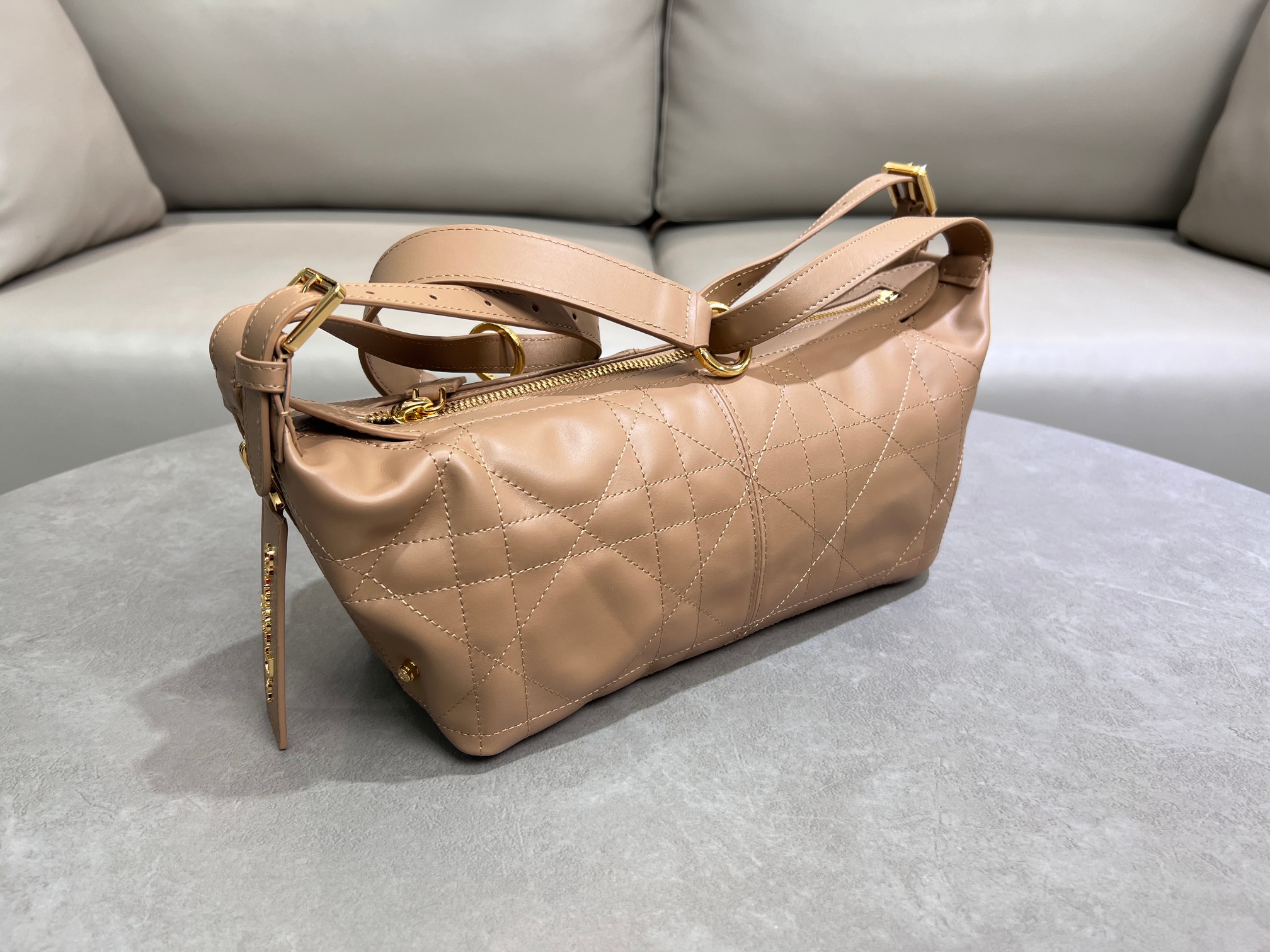 TOP Christian Dior D-Journey Handbag 25.5×14.5×14cm -Brown