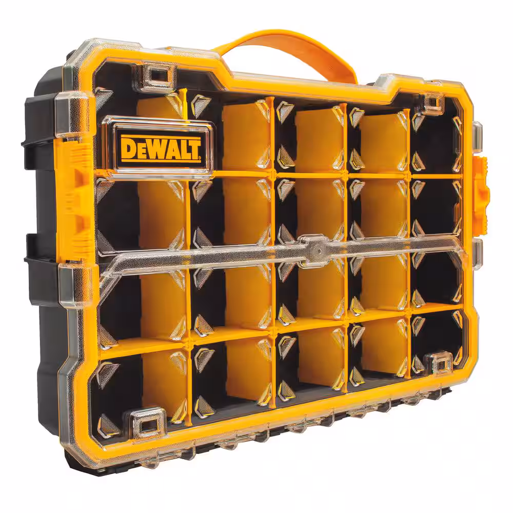 Plastic 20-Compartment Pro Small Parts Organizer
