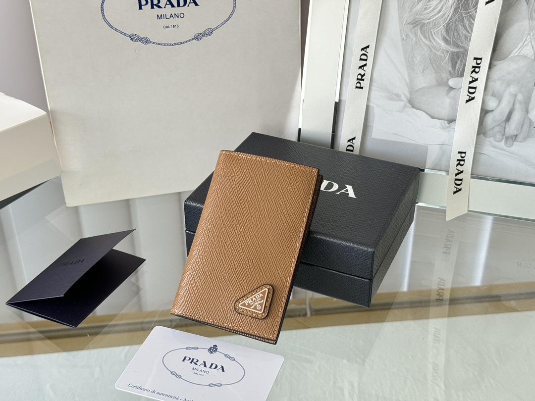 TOP PRADA Card Holder 11x7cm - 4 Colors