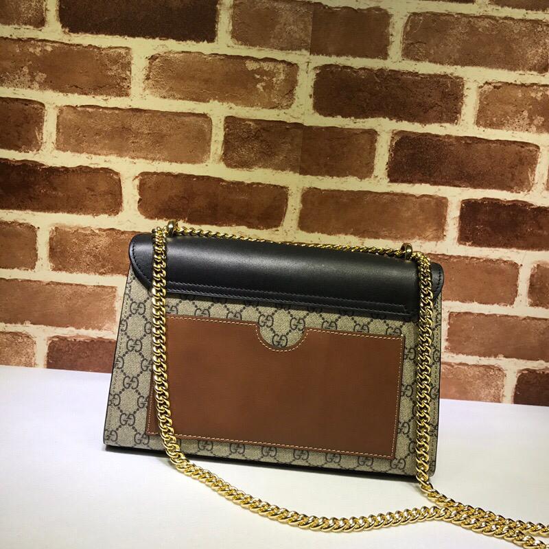TOP GUCCI Padlock Supreme Medium 30x19x10cm Bag