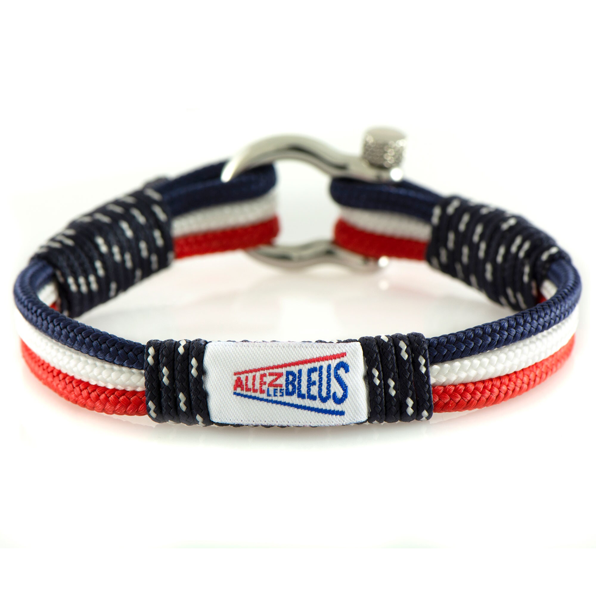 Paris 2024 Olympics Constantin Nautics Allez Les Bleus Cord Bracelet - Multi