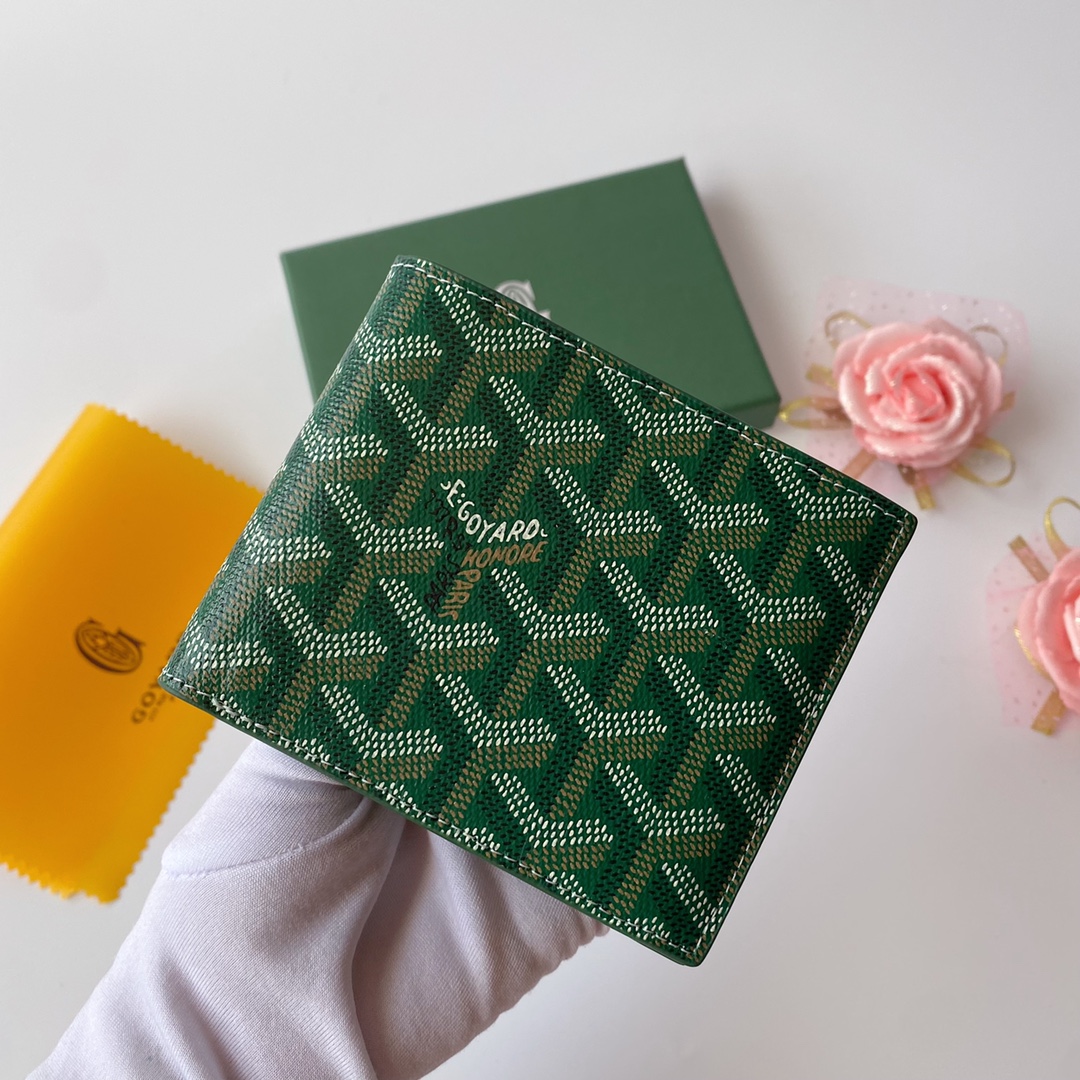 Goyard Victoire Canvas&Leather Wallet(Replica)