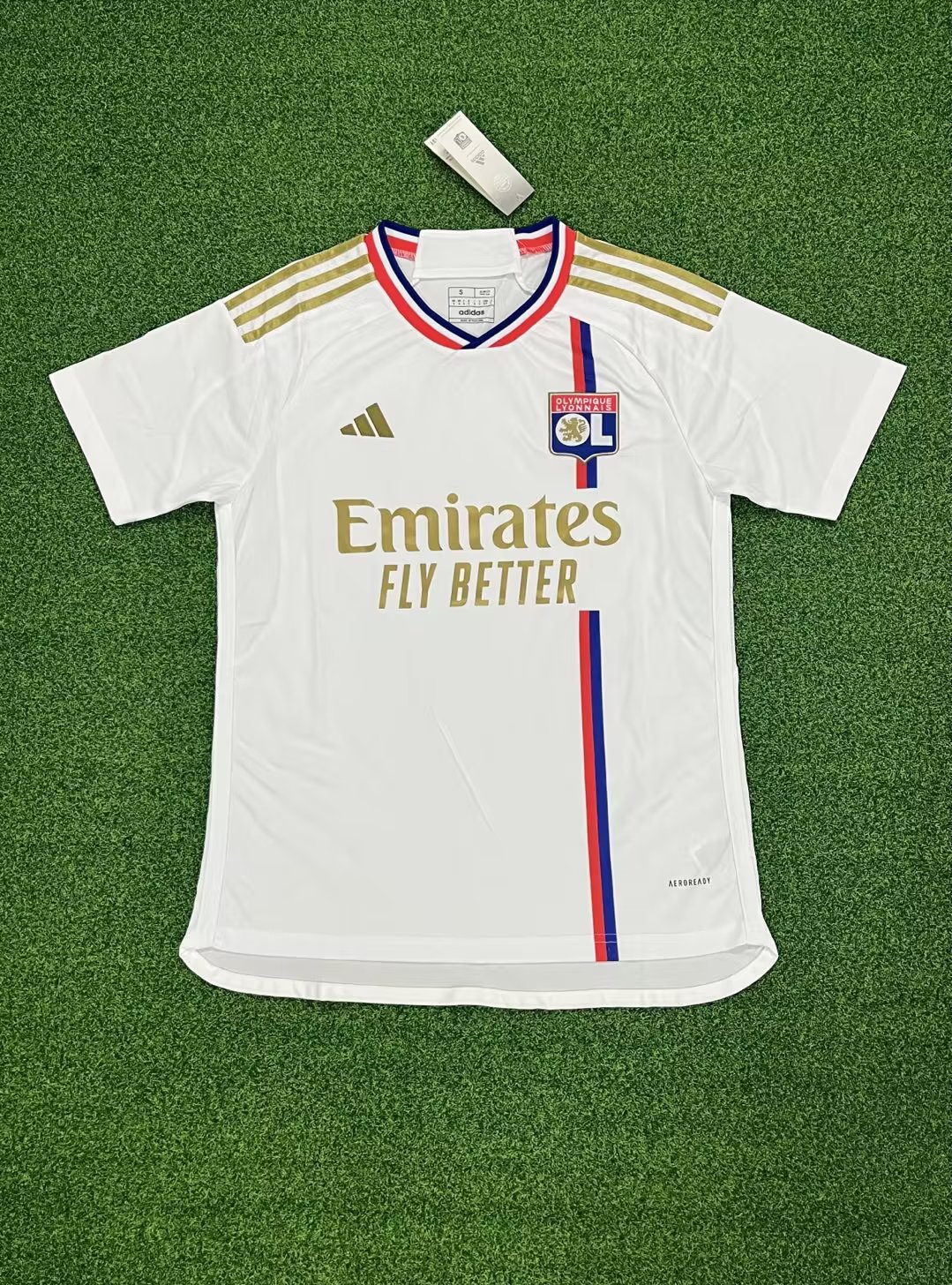 2425  Olympique Lyonnais Home Jersey..Player embroidery version
