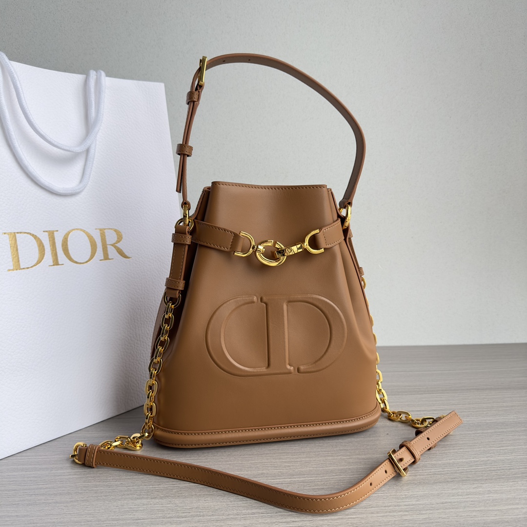 TOP Christian Dior Classic Large Bucket Bag - 24*10*24.5cm - 4 Colors
