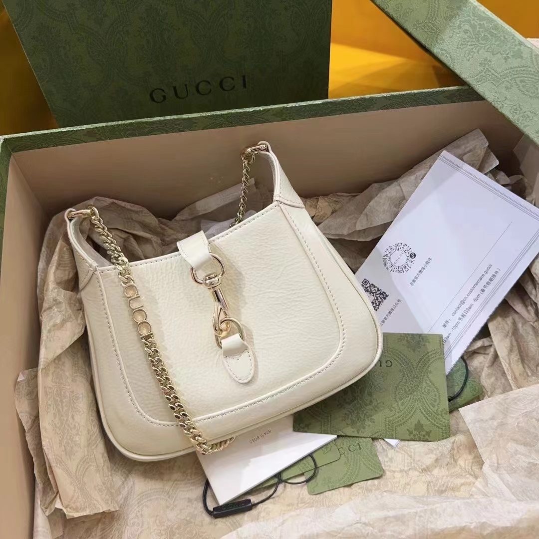 TOP GUCCI Jackie Notte Mini Shoulder Backpack 19.5x18x3.5cm -3 Colors