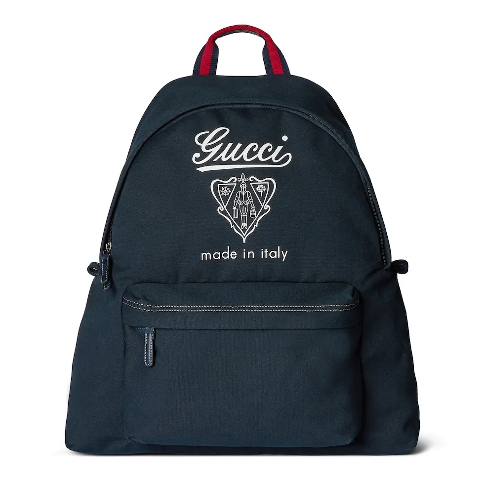 TOP GUCCI Travel Canvas Backpack 42 x 48 x 18 cm - Black