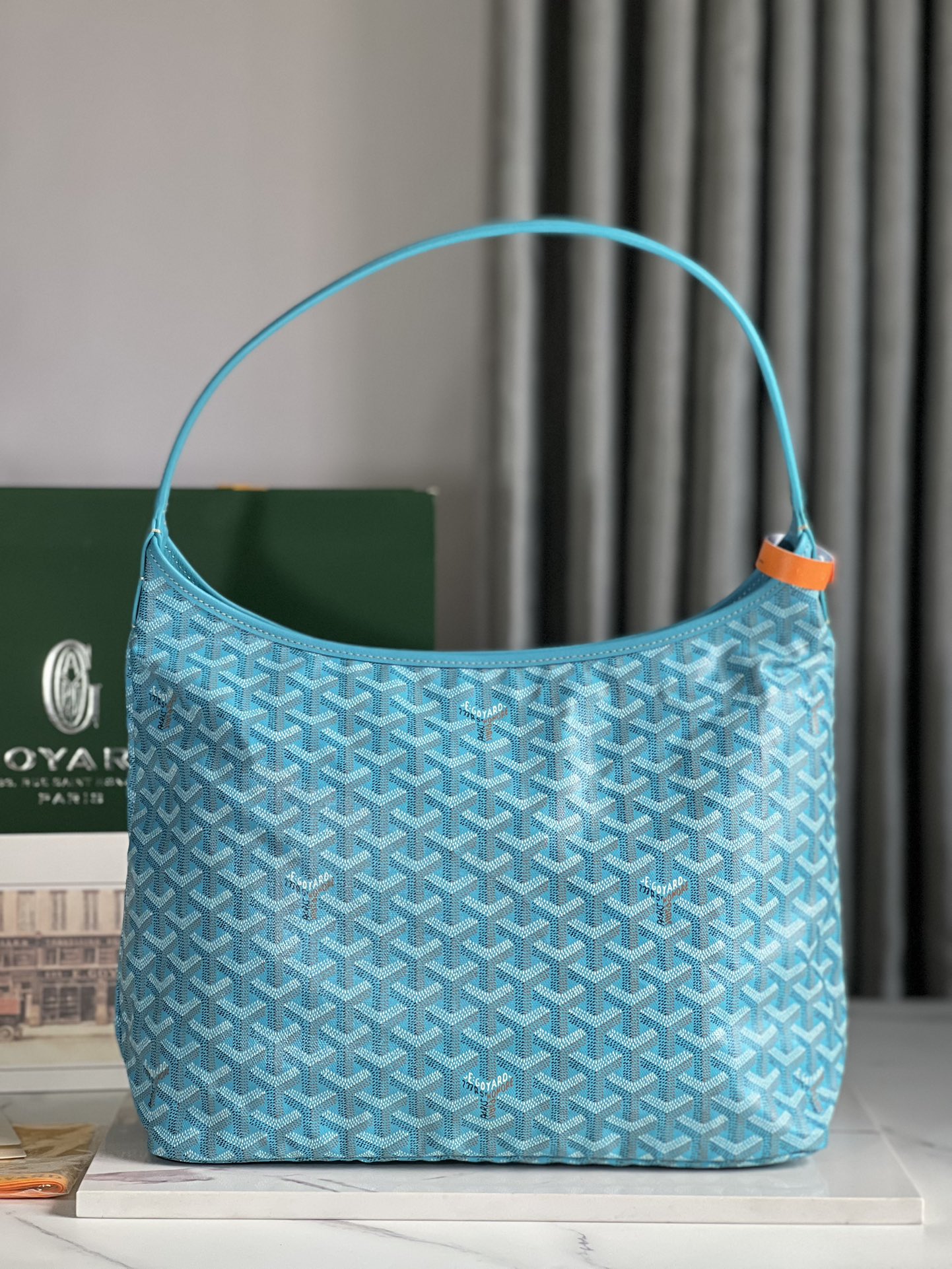 Goyard hobo boheme light blue（10A Mirror Version）