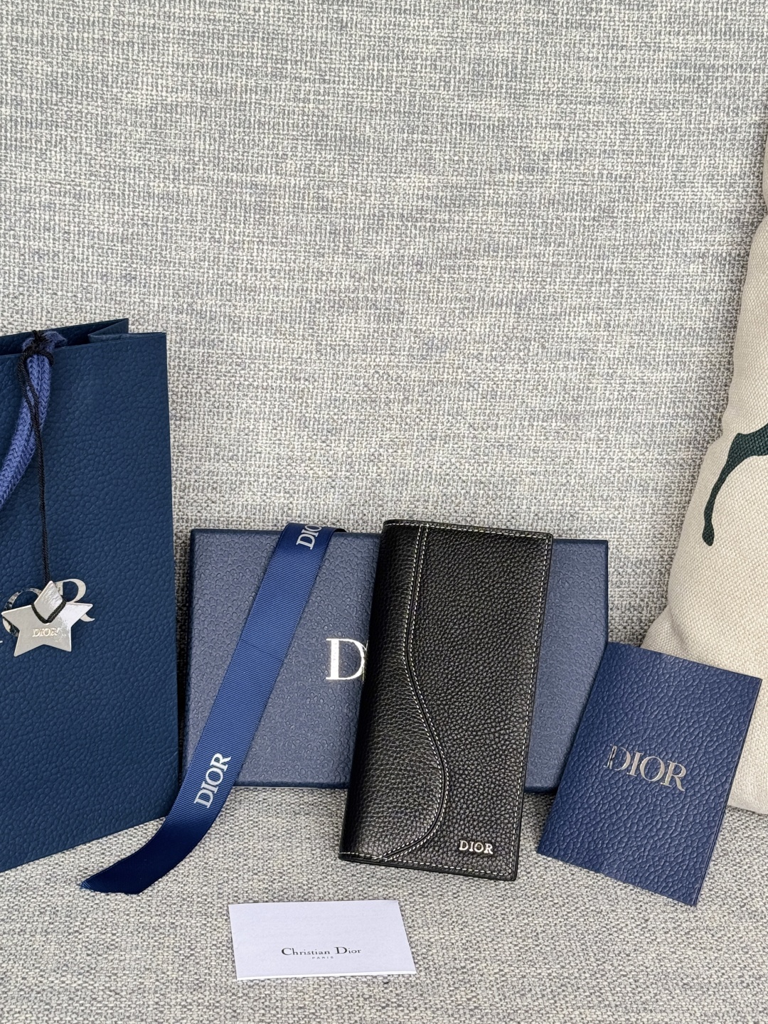 TOP Christian Dior Oblique Wallet 18.8x9x2cm-3 Colors