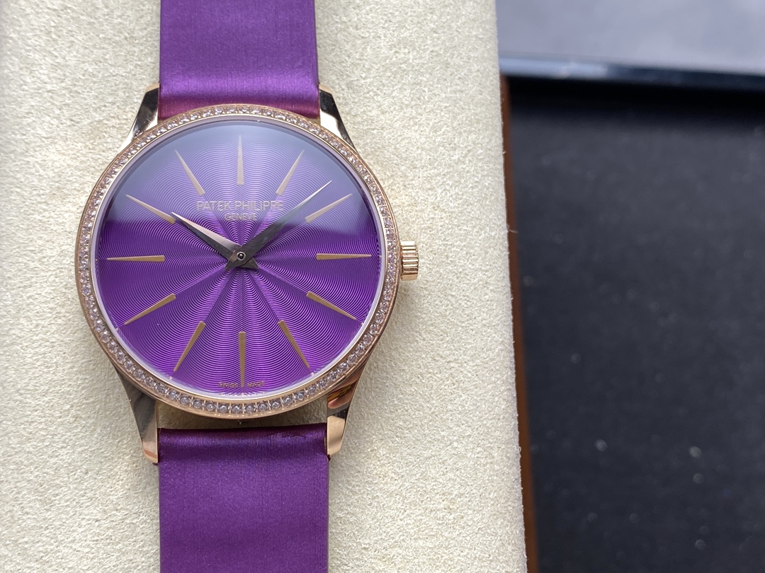 TOP Patek Philippe 4997/200R-001 Watch 35mm-Purple