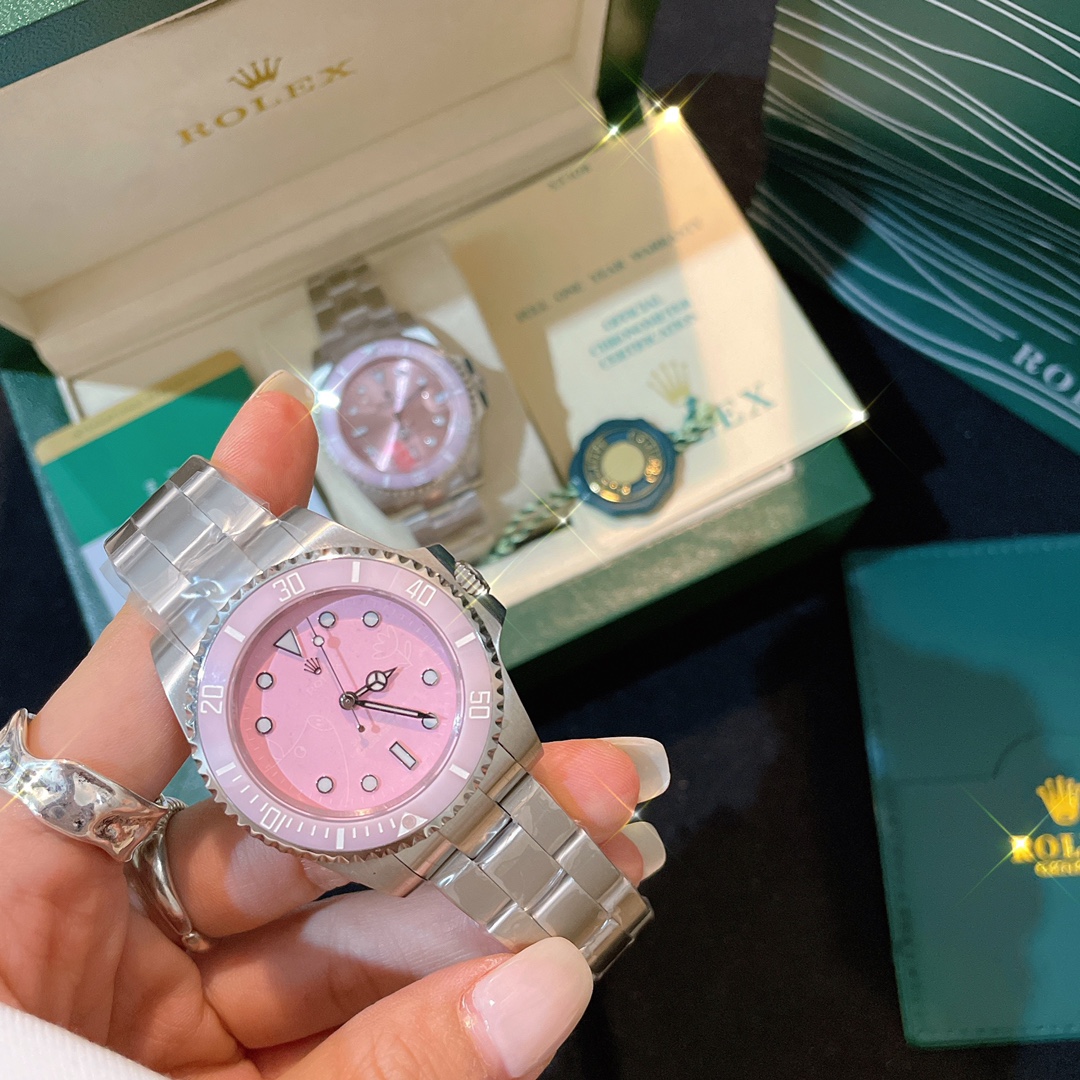 TOP ROLEX Rolex Watch 35mm  - Silver