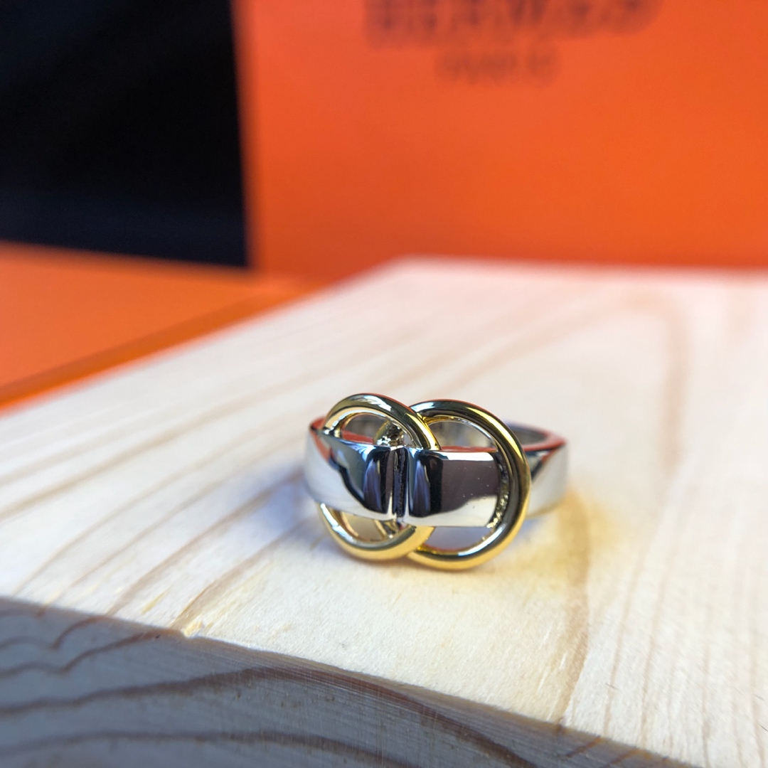 TOP HERMES Ring - Sliver