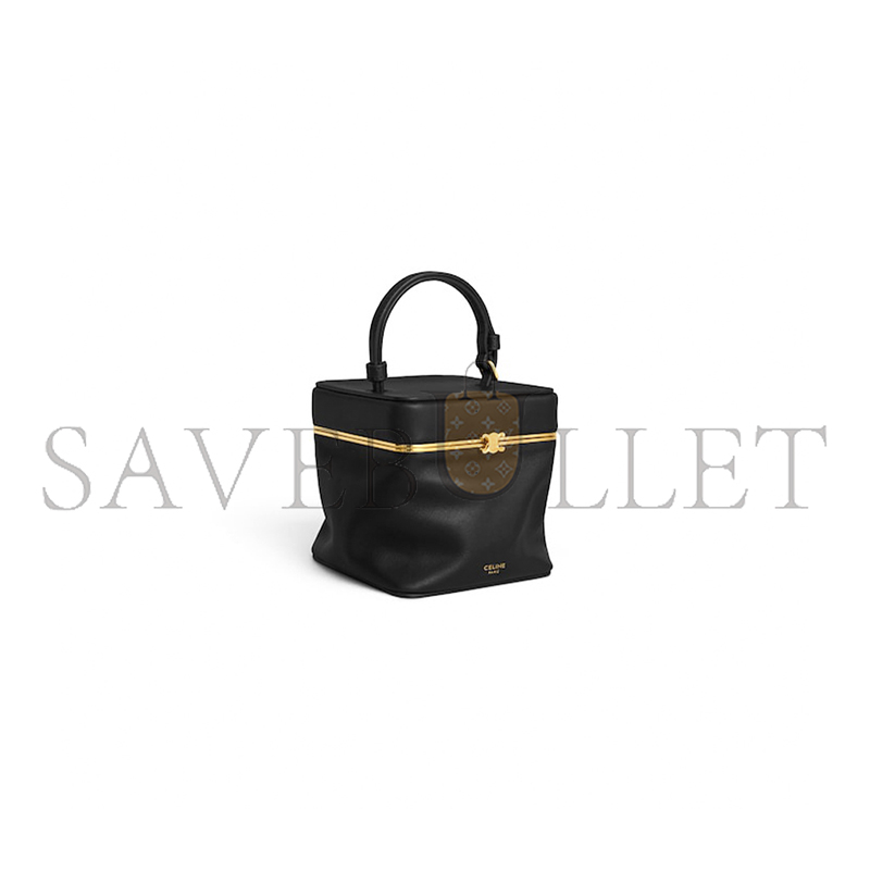 CELINE CUBE IN SUPPLE CALFSKIN 124232J75.38NO (12.5*12.5*12.5cm)