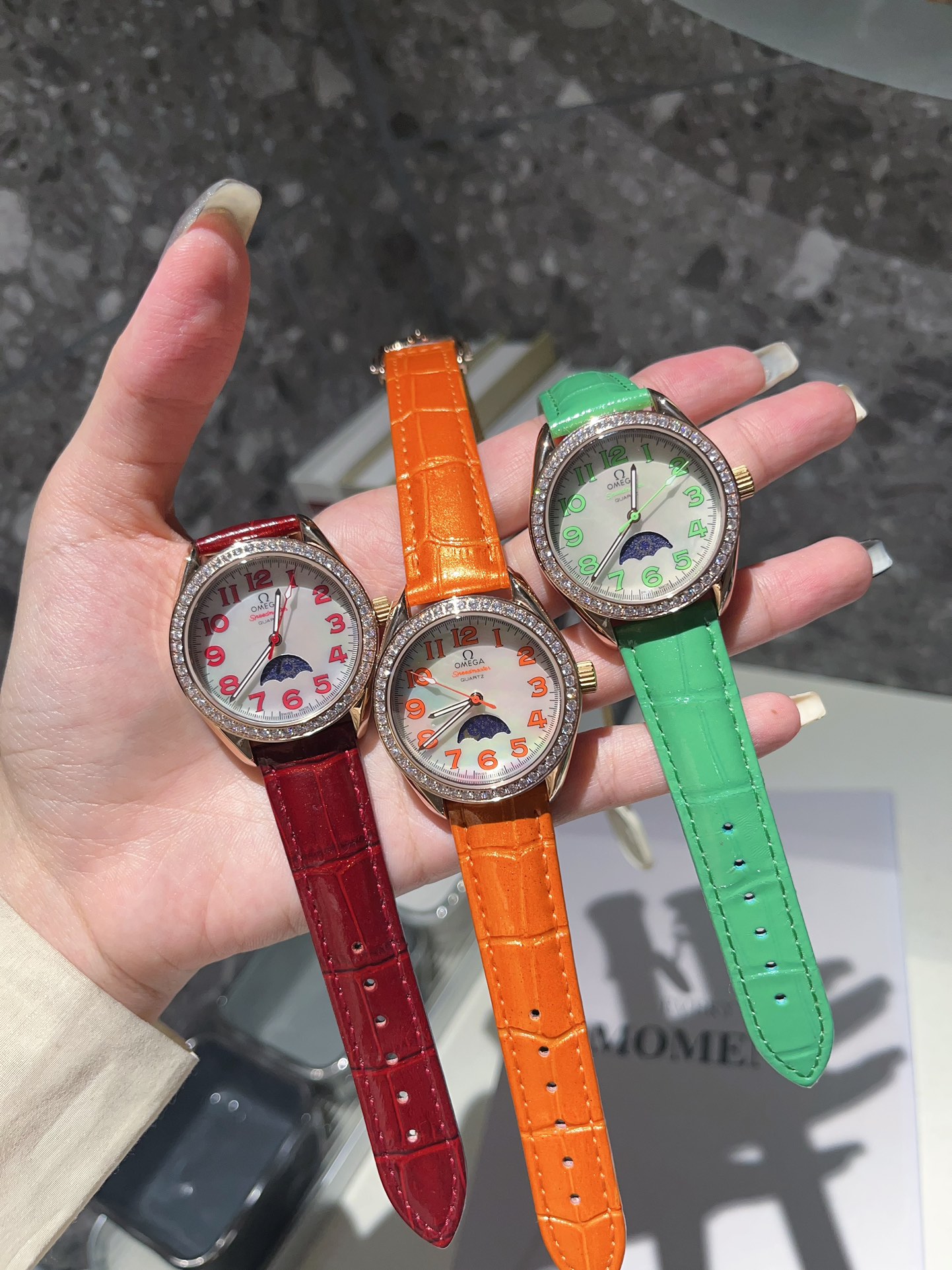 TOP OMEGA Omega  Watch  38 mm-5 Colors