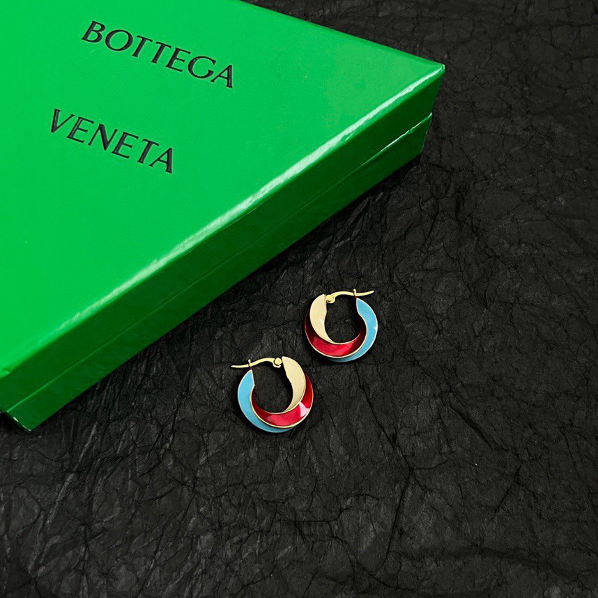 TOP Bottega Veneta BV Earring - Gold