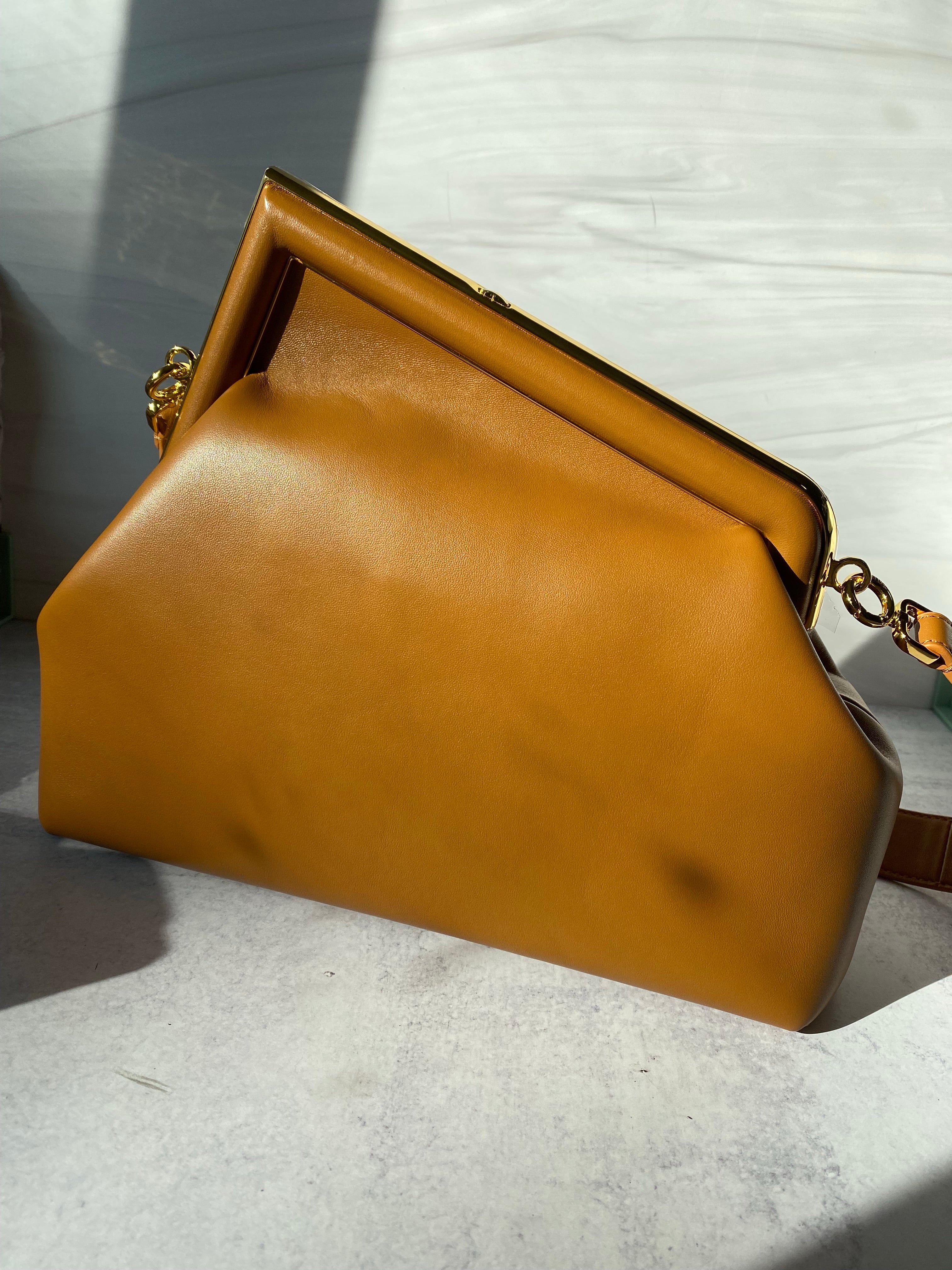 TOP FENDI First Medium Bag - Brown